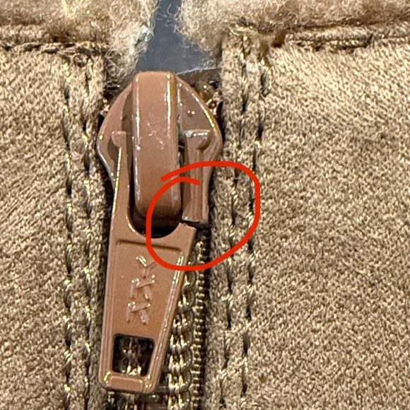 Connie Snip Tan Suede Boots Wedge Heel Faux Fur Wool Lined Zipper 7 - Picture 14 of 16